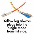 Swe-Tech 3C Mode Conditioning Cable SC / LC, OM1 Multimode, 62.5/125, 3 meter FWTSCLC-12103